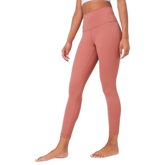 LULULEMON Wunder Train High Rise Tight 28” in Brier rose - Picture 2 of 10